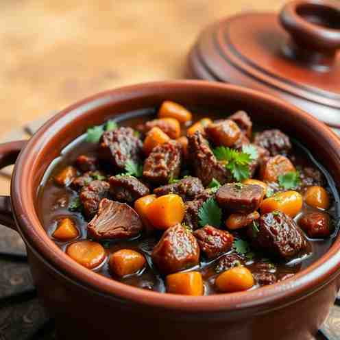 Mary Ann's Beef Isombe - Healthy & Hearty Rwandan Stew